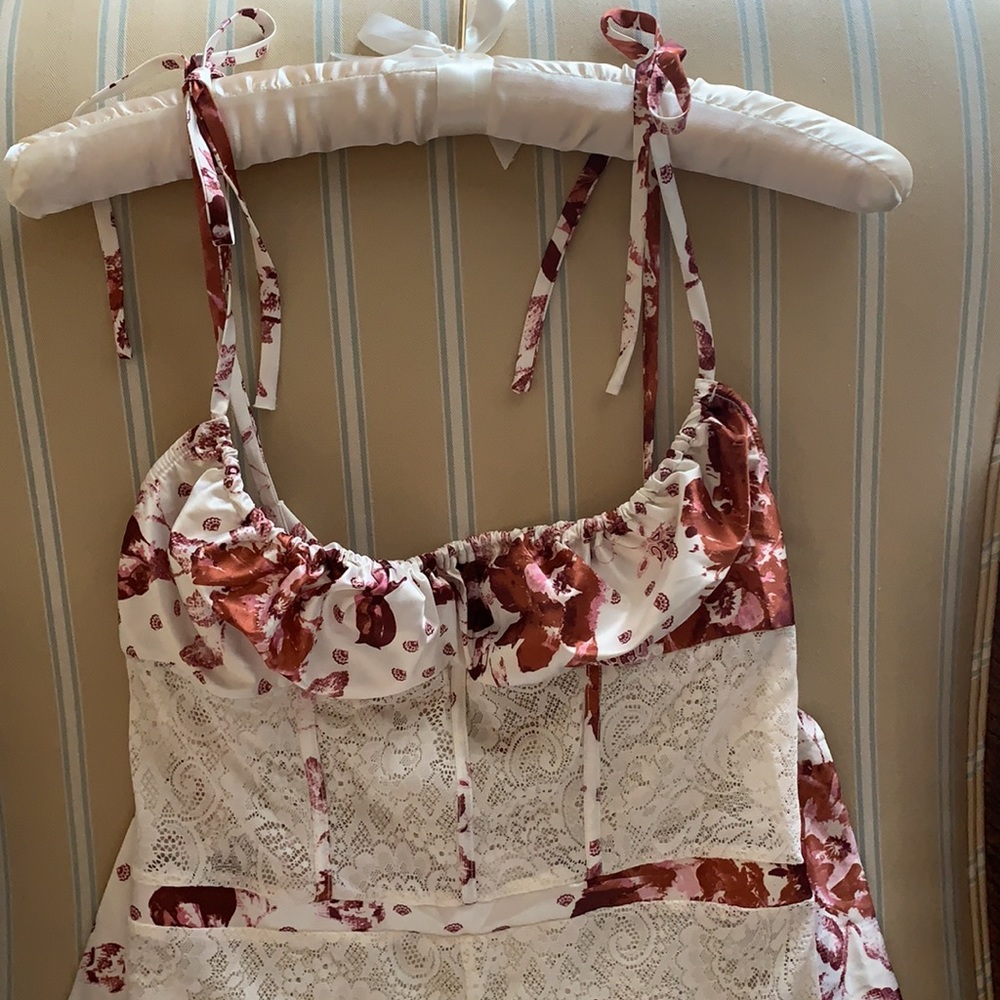 FREE PEOPLE INTIMATELY BIKE SHORT ONSIE IN IVORY - Picture 12 of 16